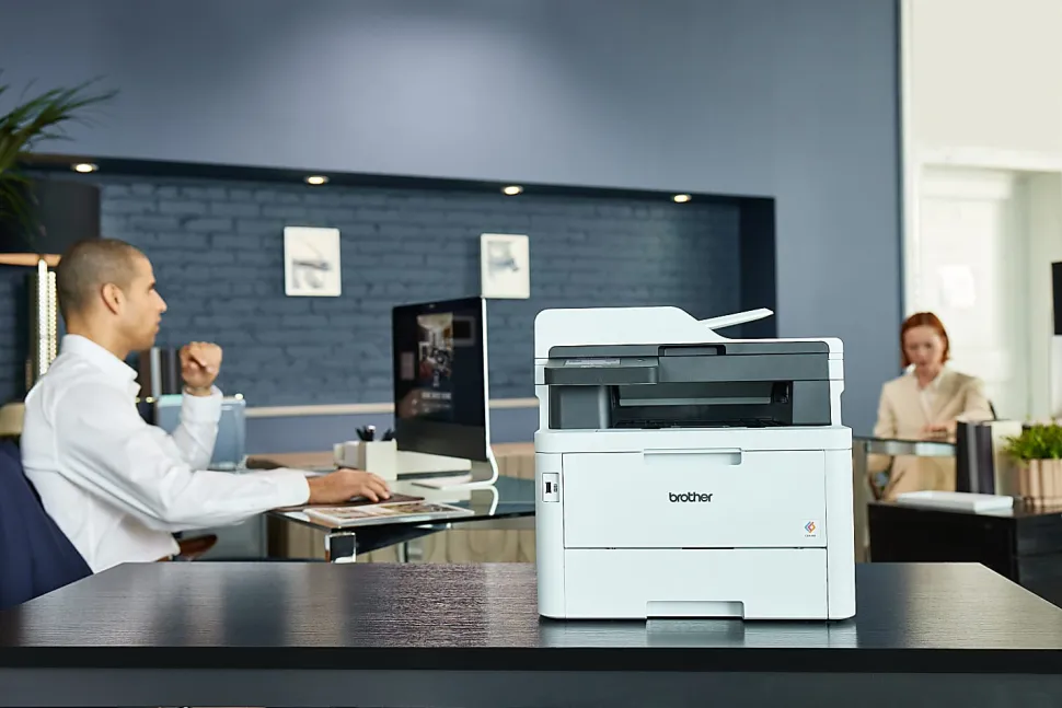 Brother MFC-L3780CDW Wireless Digital Laser Color All-In-One Printer With Refresh EZ Print Eligibility