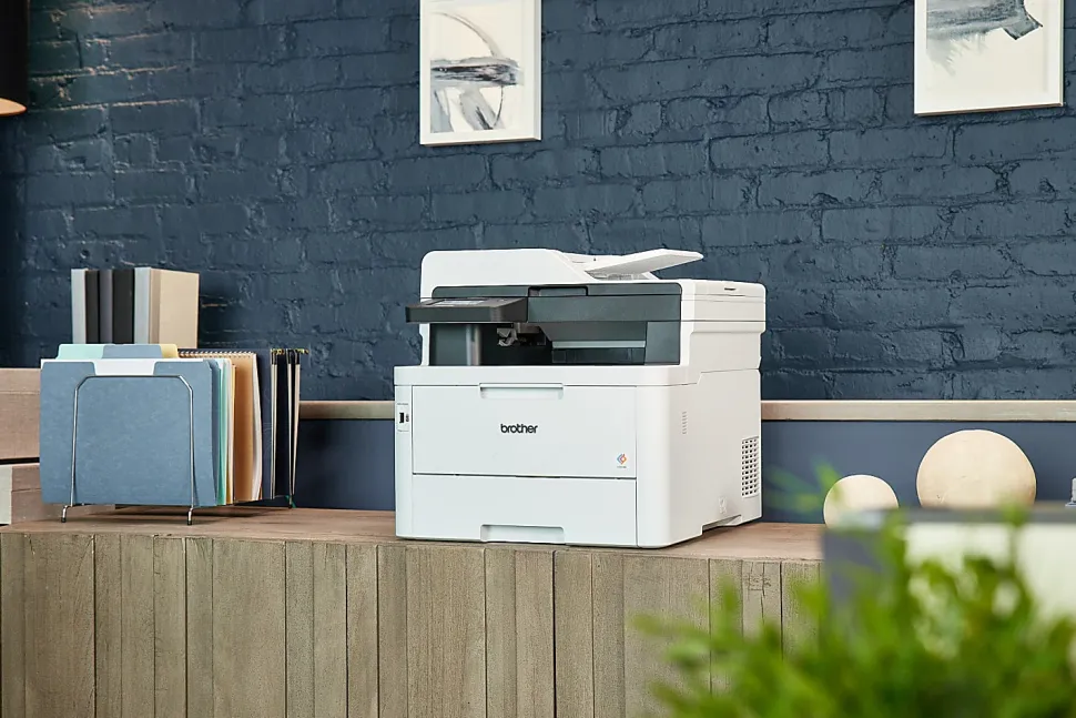 Brother MFC-L3780CDW Wireless Digital Laser Color All-In-One Printer With Refresh EZ Print Eligibility