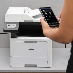 Brother MFC-L5710DW Wireless Business Monochrome All-in-One Laser Printer with Networking and Duplex Print, Scan, and Copy