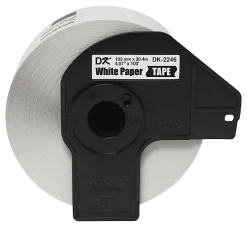 Brother Paper Shipping Label Roll, DK-2246, 4-1/16" x 100', White