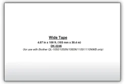 Brother Paper Shipping Label Roll, DK-2246, 4-1/16