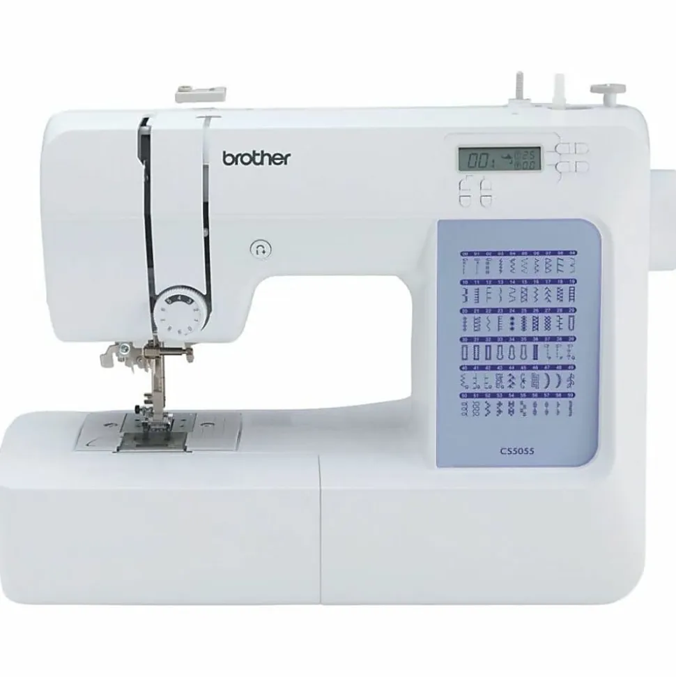 Brother Portable Computerized Sewing Machine with 60 Built-in Stitches, White
