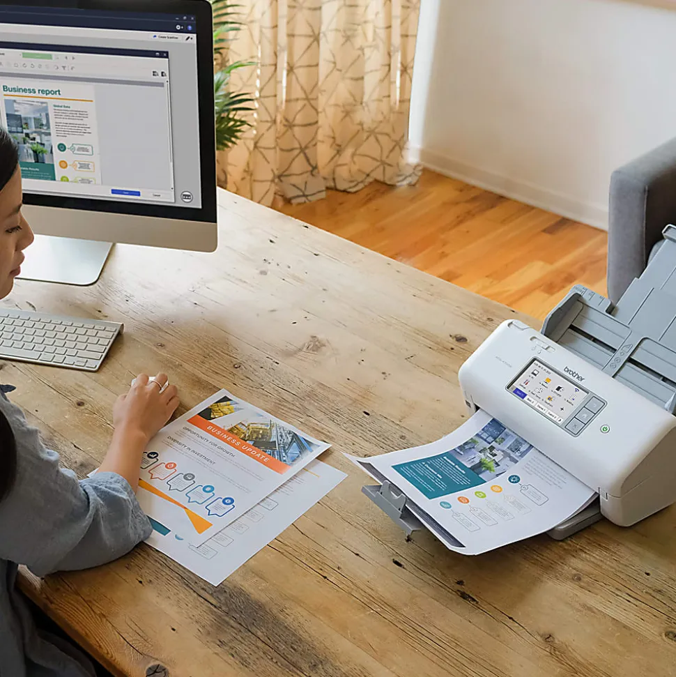 Brother Professional Wireless Desktop Scanner, ADS-4700W