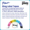 Brother P-touch Personal Connected Label Maker (PT-N25BT), Prints on P-touch Btag ~½” (12mm) Label Tapes