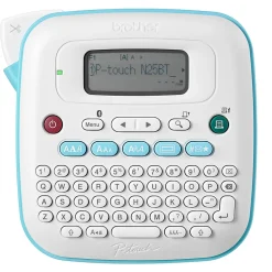 Brother P-touch Personal Connected Label Maker (PT-N25BT), Prints on P-touch Btag ~½” (12mm) Label Tapes