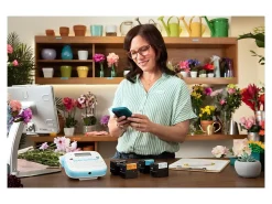 Brother P-touch Personal Connected Label Maker (PT-N25BT), Prints on P-touch Btag ~½” (12mm) Label Tapes