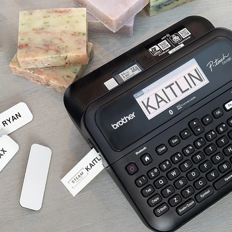 Brother P-touch PT-D610BT Business Professional Connected Label Maker With Bluetooth®