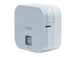 Brother P-touch® PTP300BT CUBE Smartphone Label Maker, White