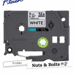 Brother P-touch TZe221, Laminated, 3/8