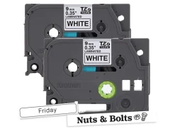Brother P-touch TZe2212PK Laminated, 3/8