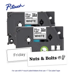 Brother P-touch TZe2512PK, Laminated, ~1