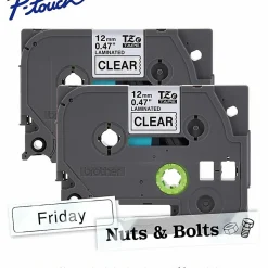 Brother P-touch TZe1312PK, Laminated, 1/2