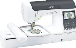 Brother® SE2000 Computerized Sewing And Embroidery Machine, White