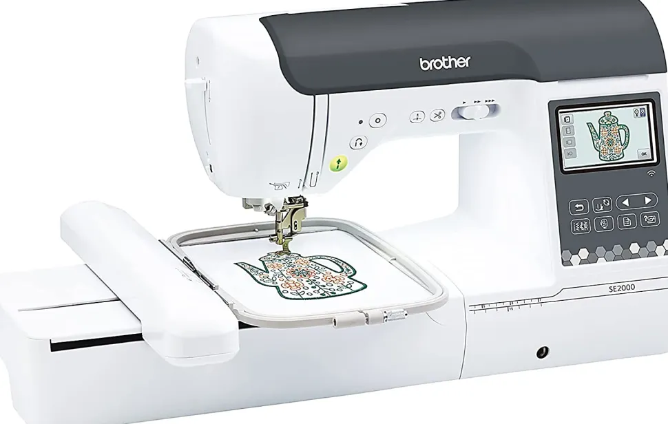 Brother® SE2000 Computerized Sewing And Embroidery Machine, White