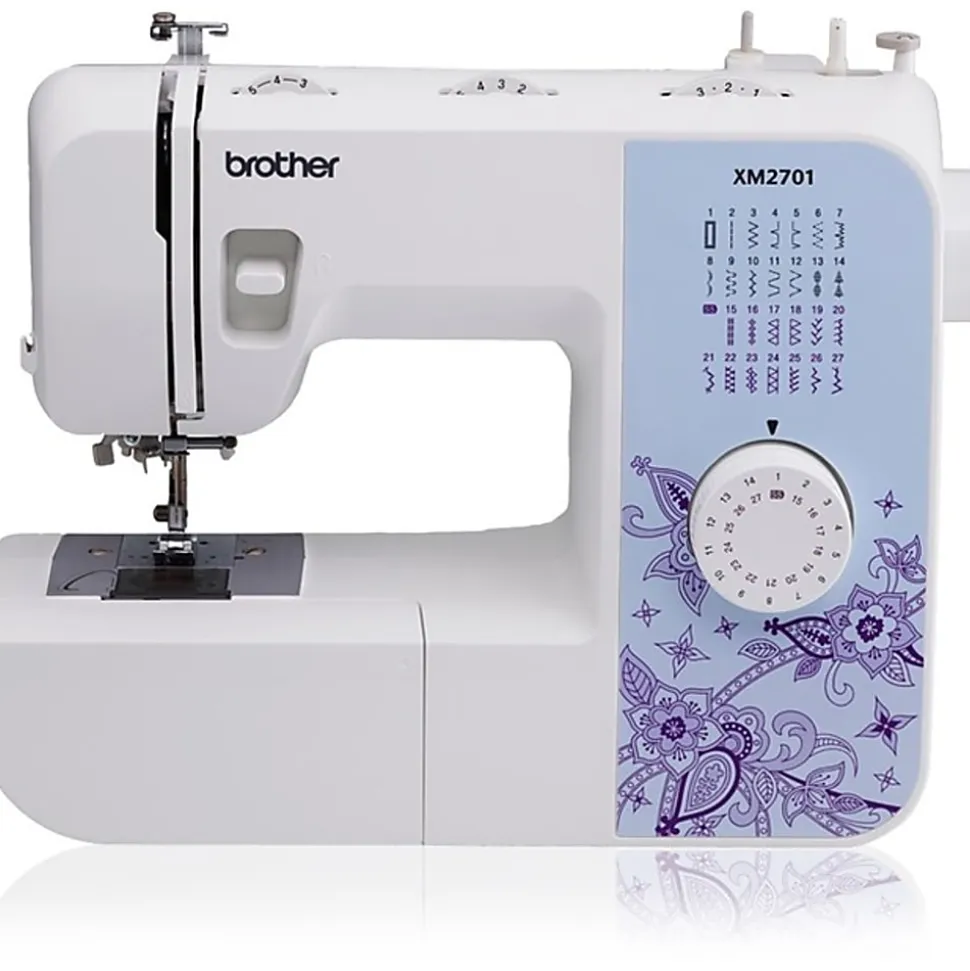 Brother 27-Stitch Sewing Machine - 27 Built-In Stitches - Automatic Threading