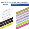 Brother TZe-MQG35 White-On-Lime Green Tape, 0.5" x 196.8"