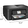 Brother Work Smart MFCJ1410DW Wireless Color Inkjet Printer, All-In-One Print/Scan/Copy, Best for home/small office