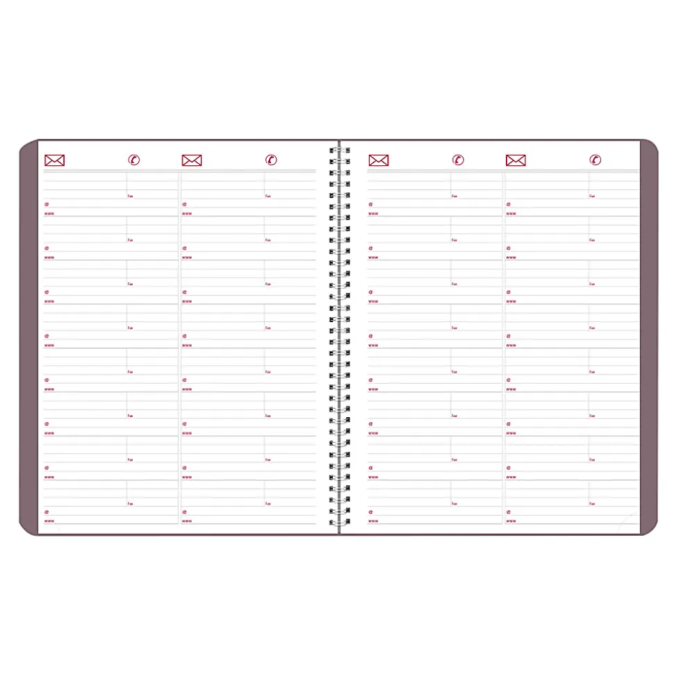2026 Brownline Essential Weekly Appointment Planner, 11" x 8-1/2", 50% Recycled, Mountain - Canyon, January To December, CB950G.04