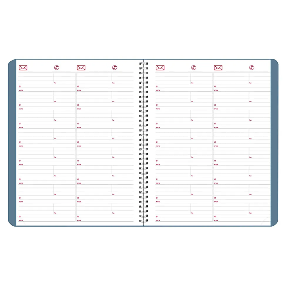 2026 Brownline Essential Weekly Appointment Planner, 11" x 8-1/2", 50% Recycled, Mountain - Snow, January To December, CB950G.03