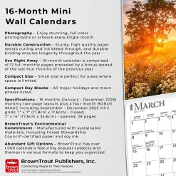 2026 BrownTrout Psalms Monthly Mini Wall Calendar, 7