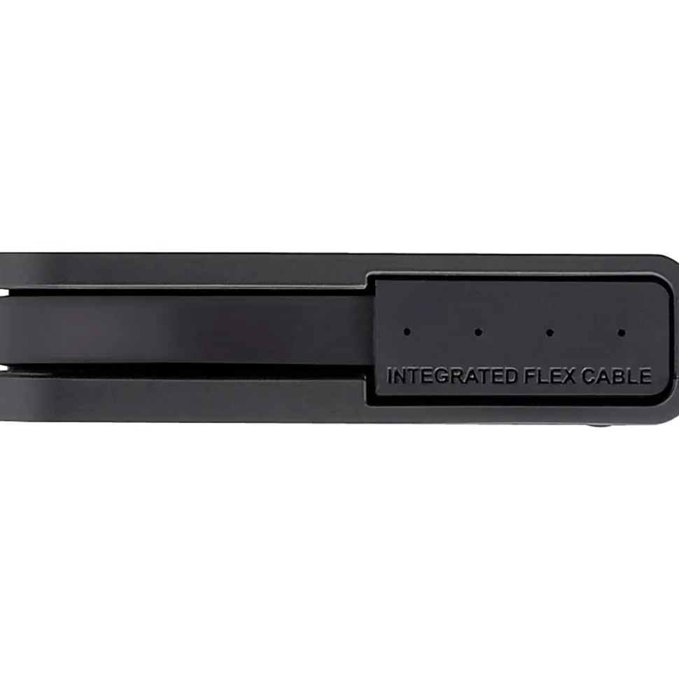 BUFFALO MiniStation Extreme NFC USB 3.0 1 TB Rugged Portable Hard Drive (HD-PZN1.0U3B) - 2.5" SATA - Integrated USB 3.0 Cable - HDPZN10U3B