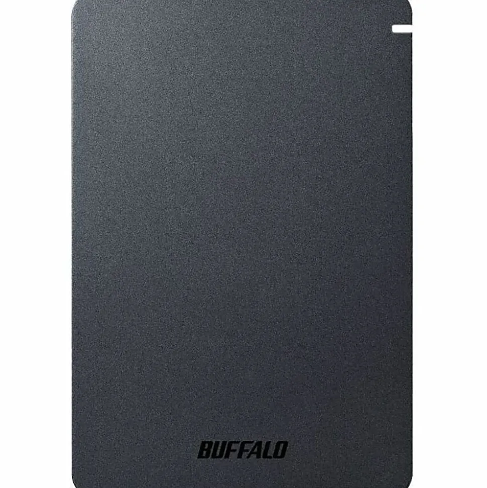 Buffalo MiniStation HD-PGFU3 2 TB Portable Hard Drive - External - TAA Compliant - Desktop PC, MAC Device Supported - HDPGF20U3BB