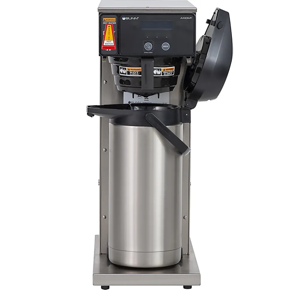 BUNN Axiom 120-Cup Coffee Brewer, Stainless Steel