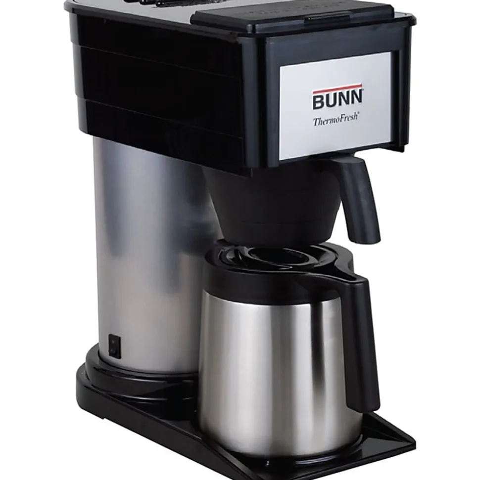 Bunn® BTX ThermoFresh 10-Cup Thermal Coffee Brewer, Black/Stainless Steel