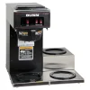 BUNN 12-Cup Low-Profile Pourover Coffee Brewer With 3 Warmers, Stainless Steel