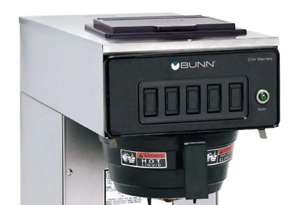 BUNN 12-Cup Thermal Commercial Coffee Brewer, Silver