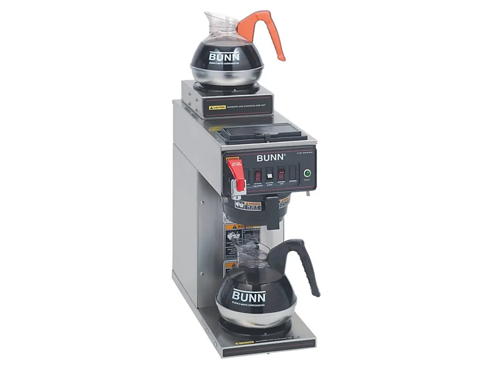 Bunn CWTF15-2 - Coffee maker - black/stainless steel