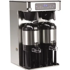 Bunn ICB Infusion Series Programmable Coffee Brewer, Dual Design, Tall Profile, Black/Silver