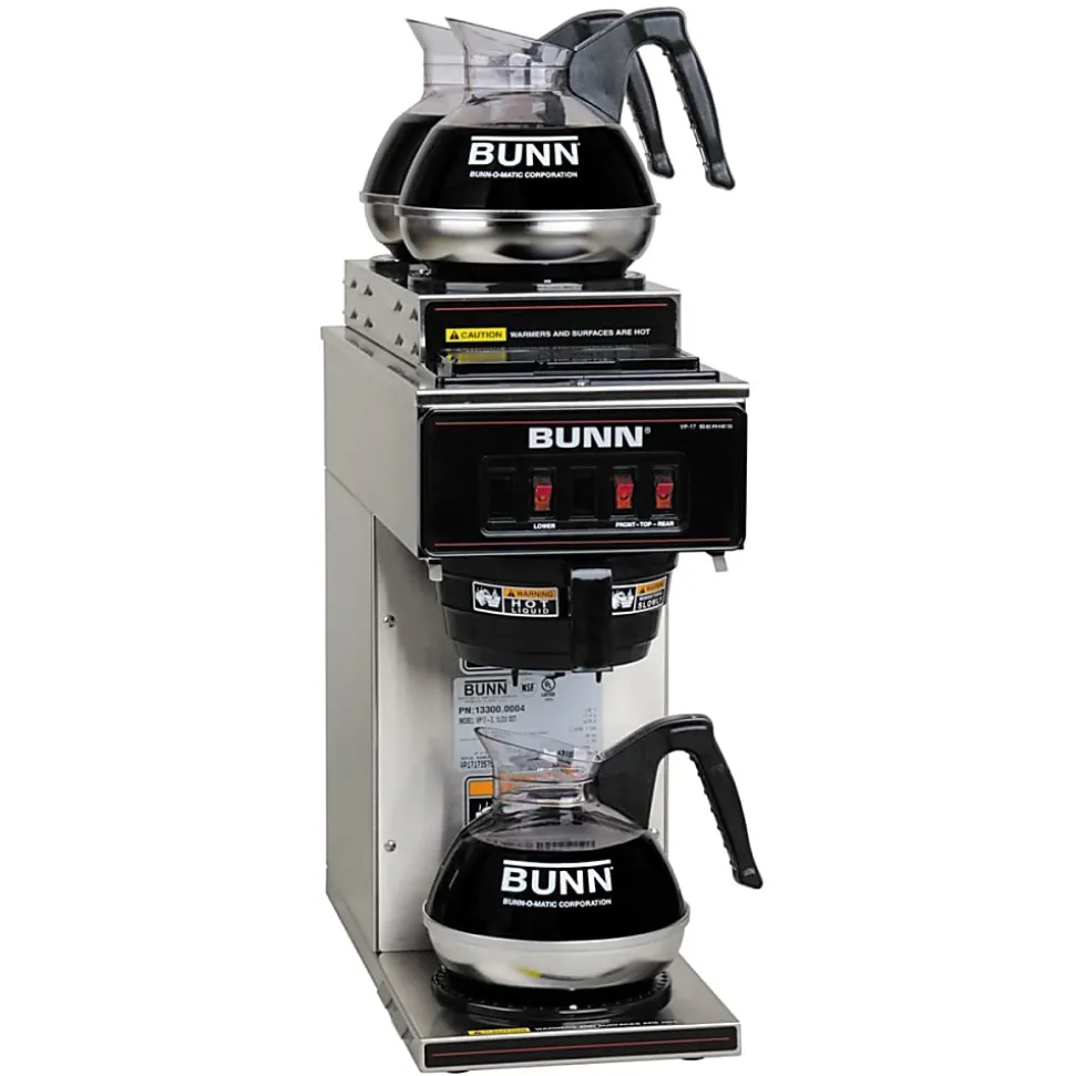 BUNN Pourover 60-Cup Coffeemaker, Stainless Steel