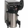 BUNN SmartWAVE 62.4-Cup Automatic Airpot Coffeemaker, Black/Silver