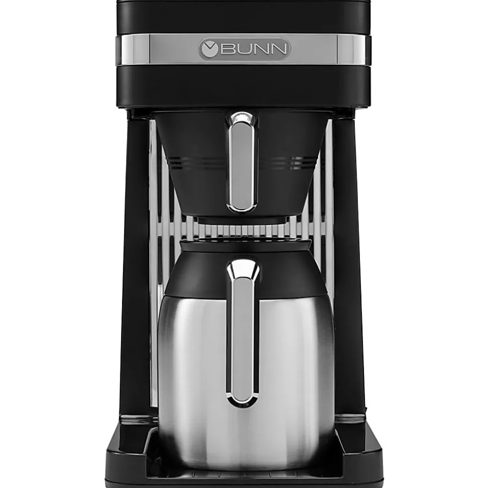 BUNN Speed Brew 10-Cup Drip Coffeemaker, 14-15/16" x 8-5/16", Black