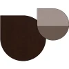 Bush Business Furniture Easy Office 60W 2-Person Straight Desk Open Office, Mocha Cherry, Standard Delivery