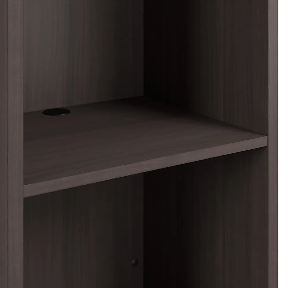 Bush Business Furniture Envision Stand Up Lectern, 29"W x 48"H, Storm Gray, Standard Delivery