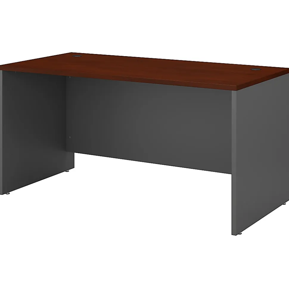 Bush Business Furniture Series C Components 60"W Office Computer Desk, Hansen Cherry, Standard Delivery