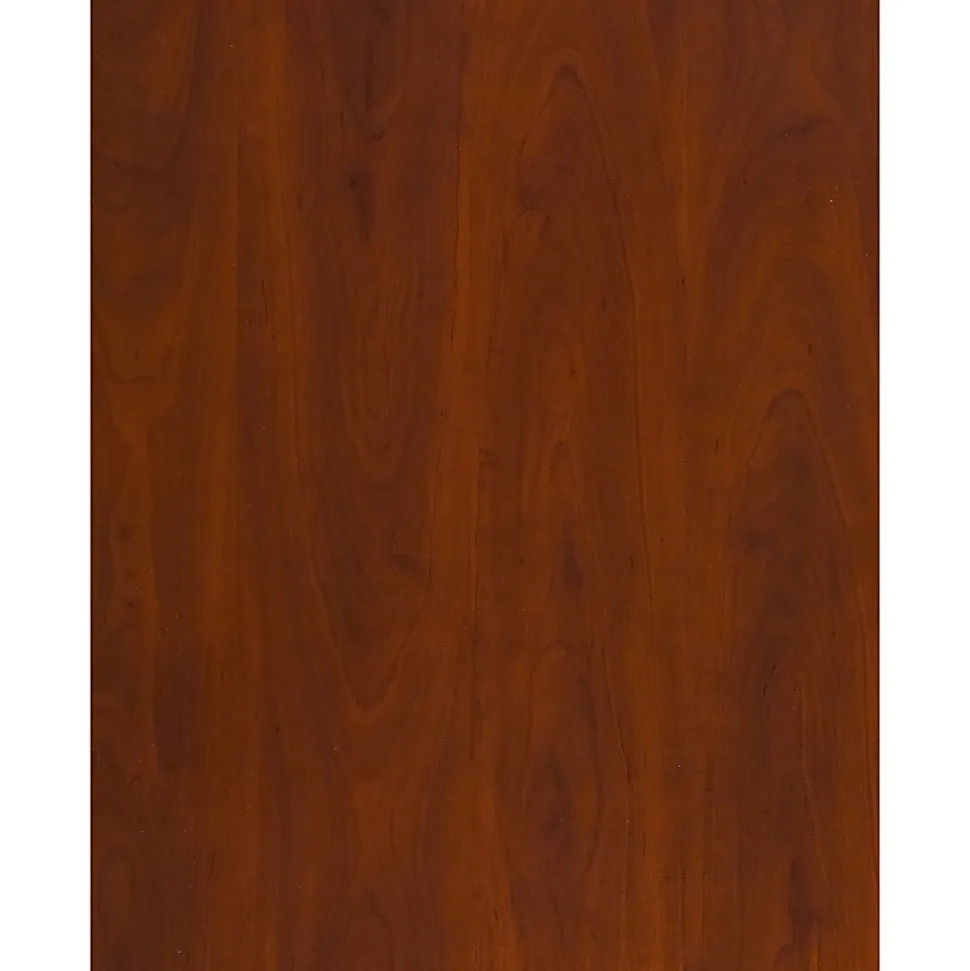Bush Business Furniture Series C Components Credenza Desk 72"W x 24"D, Hansen Cherry/Graphite Gray, Standard Delivery
