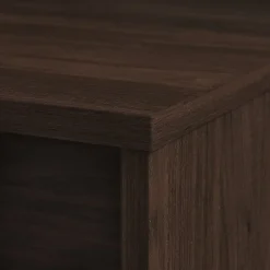 Bush Business Furniture Studio C 60"W Credenza Computer Desk, Black Walnut, Standard Delivery