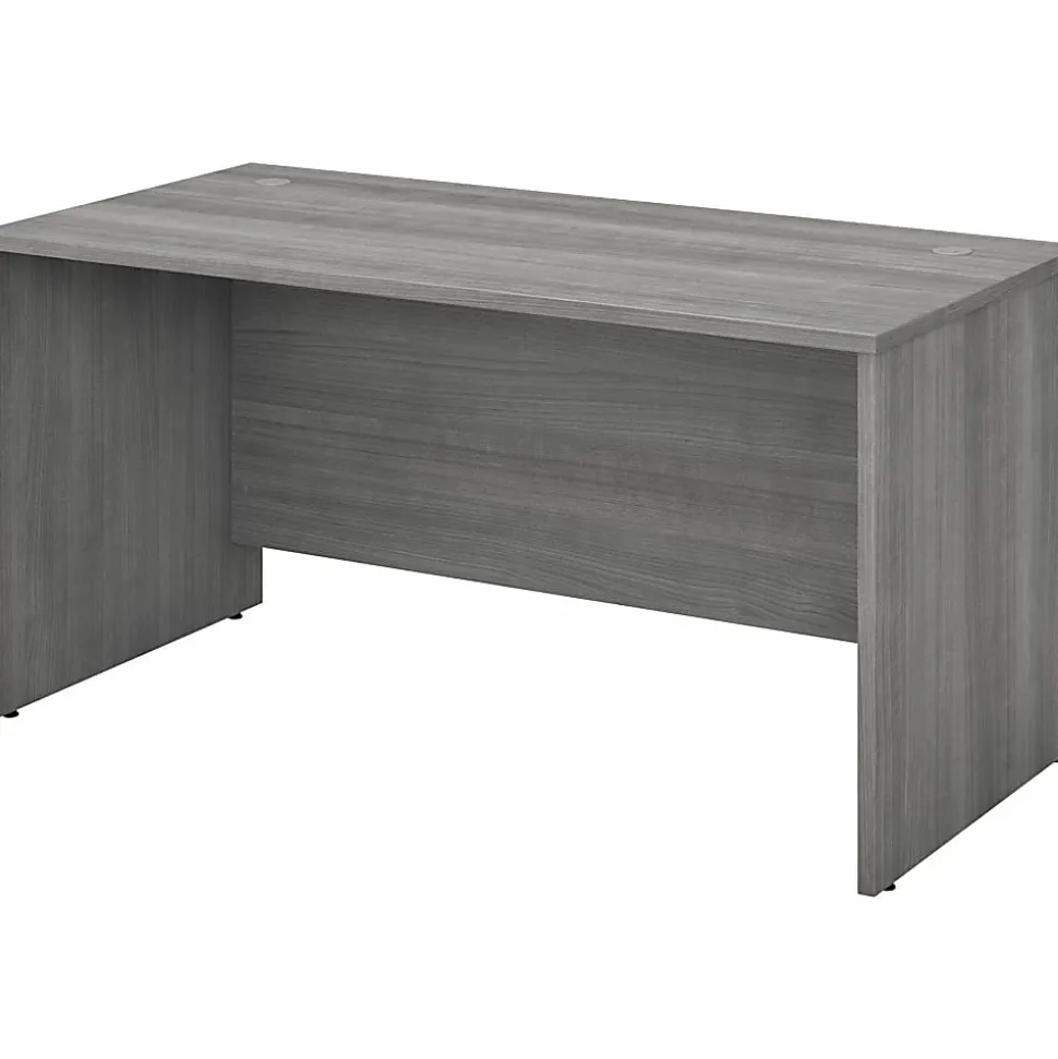 Bush Business Furniture Studio C 60"W Office Computer Desk, Platinum Gray, Standard Delivery