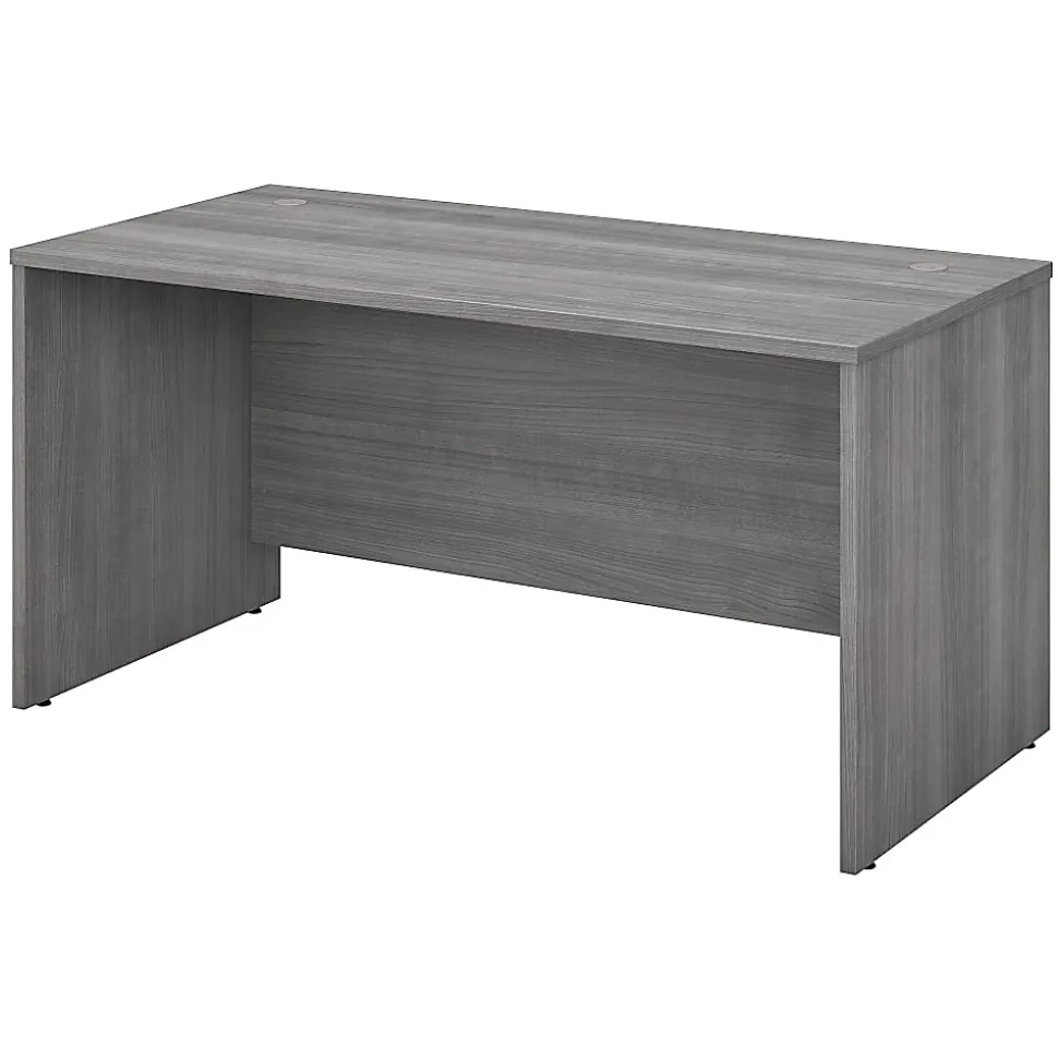Bush Business Furniture Studio C 60"W Office Computer Desk, Platinum Gray, Standard Delivery