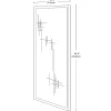 Bush Pro Panel, 30" x 66", Gray