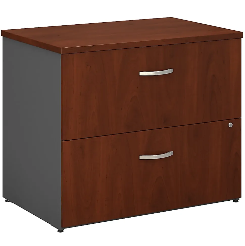 Bush 36W 2 Drawer Lateral File Cabinet, WC24454C