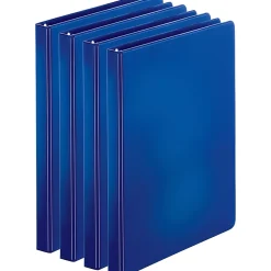Business Source Basic Round Ring Binders, 1/2