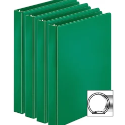 Business Source Basic Round Ring Binders, 1