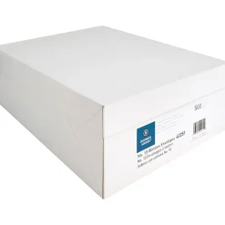 Business Source Economical No. 10 Window Envelope - Single Window - #10 - 9 1/2" Width x 4 1/8" Length - 24 lb - White - 500 / Box