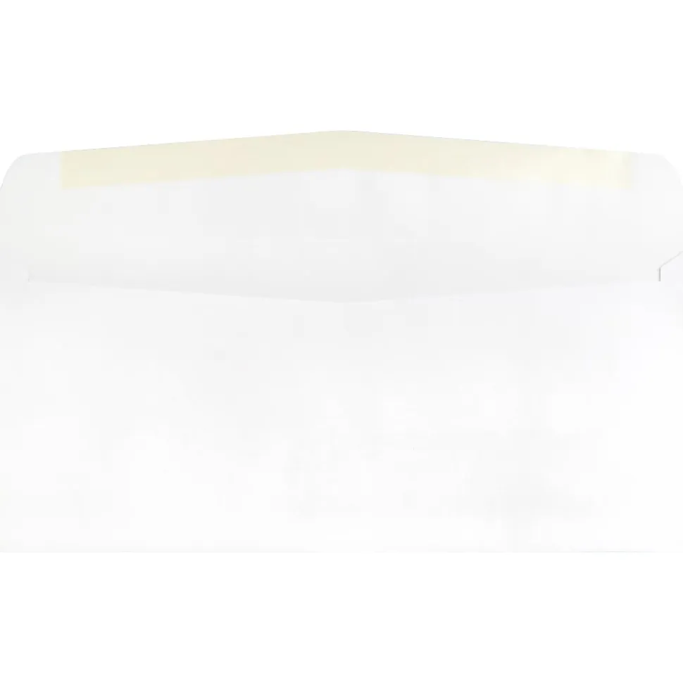 Business Source Economical No. 10 Window Envelope - Single Window - #10 - 9 1/2" Width x 4 1/8" Length - 24 lb - White - 500 / Box