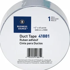 Business Source General-purpose Duct Tape - 60 yd x 2"x 9 mil Thickness - Gray -  - 41881