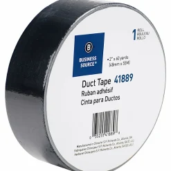 Business Source General-purpose Duct Tape - 60 yd x 2"x 9 mil Thickness - Black -  - 41889